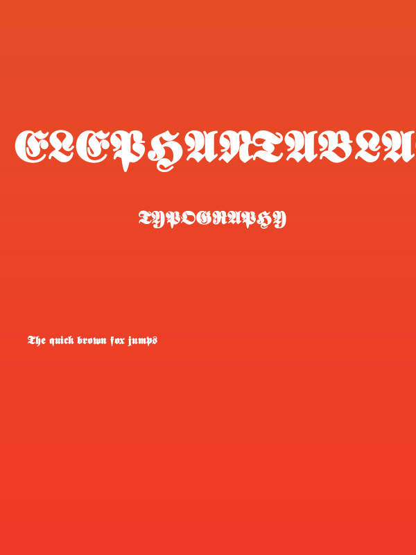 ElephantaBlack Poster