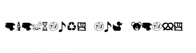 Elephants and Bears   Frei Schriftart Herunterladen