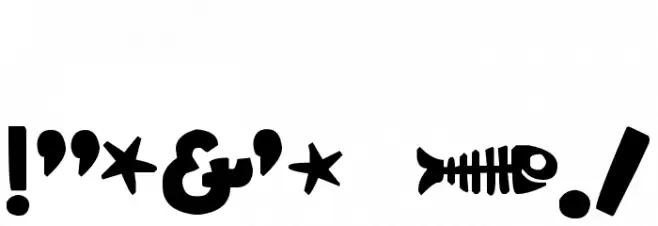 Elephants in Cherry Trees Font OTHER CHARS