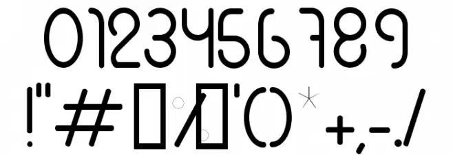 Elephont-Light Font OTHER CHARS