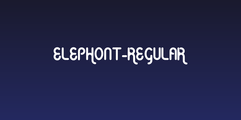 Elephont-Regular Social Header
