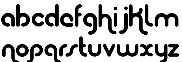 Elephont-Regular Font LOWERCASE