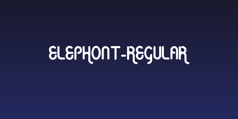 Elephont-Regular Social Header