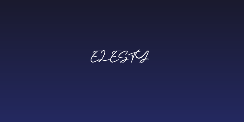 Elesty Social Header