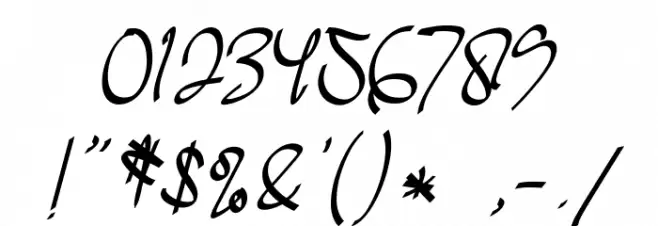 Elestyles Elegature Font OTHER CHARS