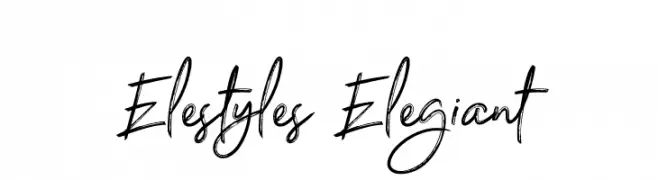 Elestyles Elegiant  Free Fonts Download