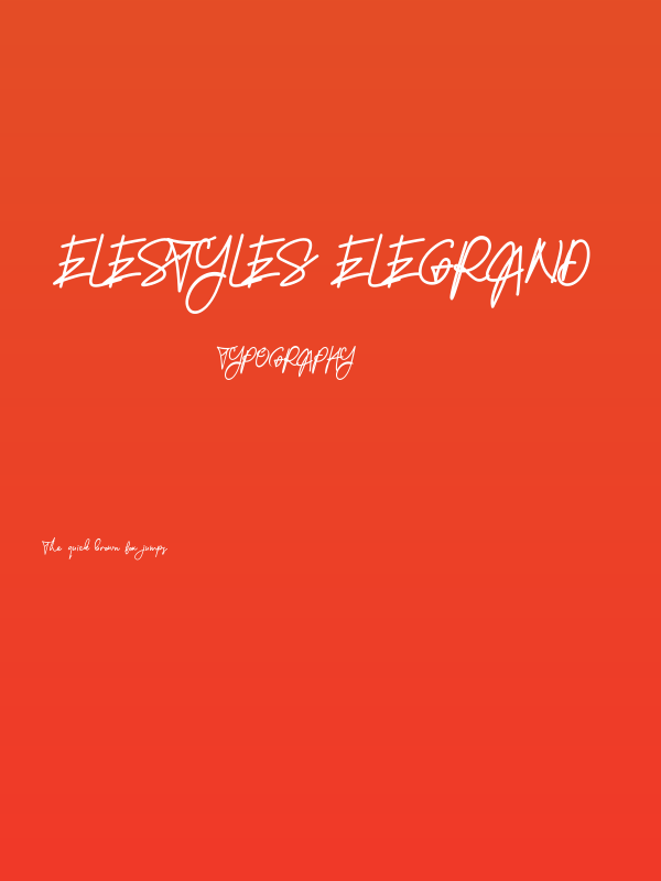Elestyles Elegrand Poster