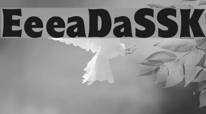 EleutheriaDisplaySSK Font examples