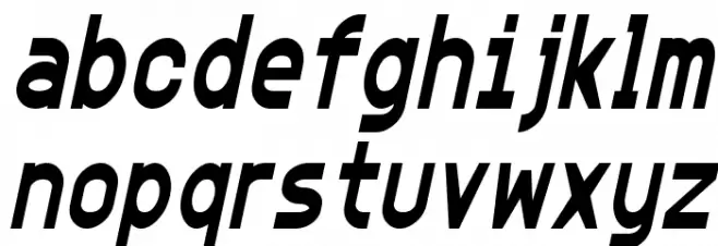 Elevatia Italic Fuentes MINÚSCULAS