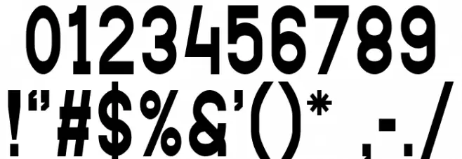 Elevatia Font OTHER CHARS