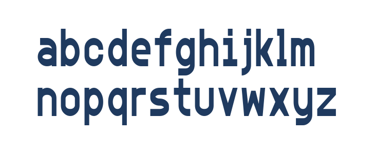 Elevatia Lowercase