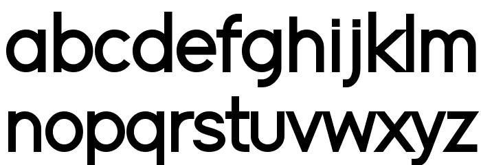 Elevation normal Font LOWERCASE