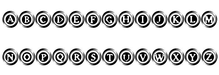 Elevator Buttons Two フォント 小文字