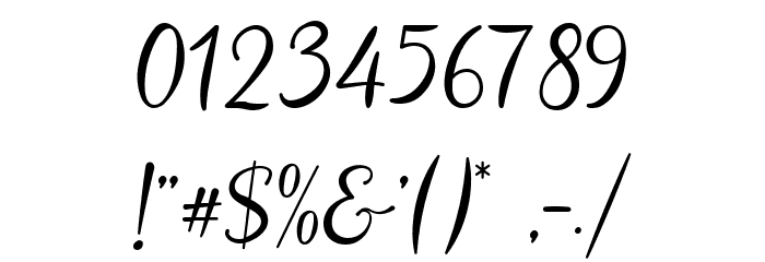 Elevena Font OTHER CHARS