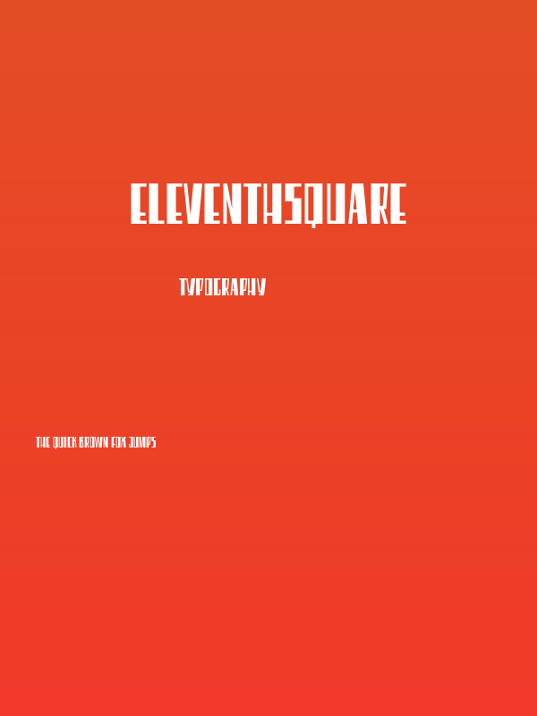 EleventhSquare Poster