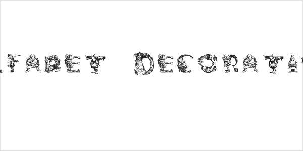 Elfabet  Decorative Logo