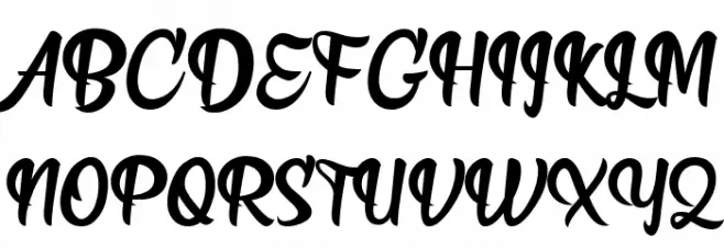 Elfeera Script Шрифта ВЕРХНИЙ