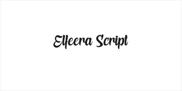Elfeera Script Logo
