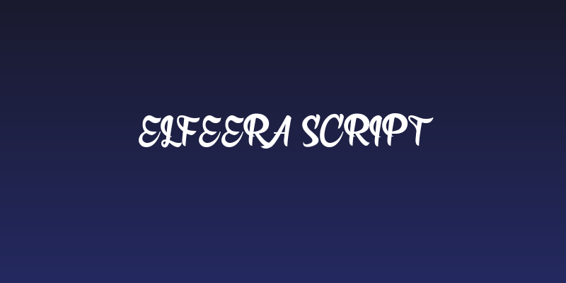 Elfeera Script Social Header