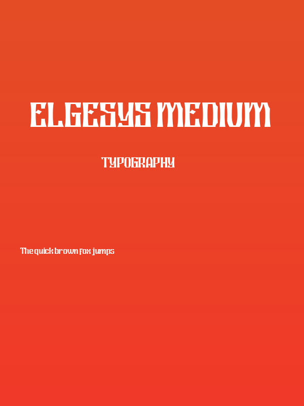 Elgesys Medium Poster