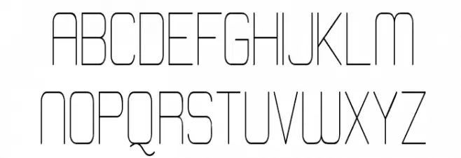 Elgethy Est Condensed Шрифта ВЕРХНИЙ