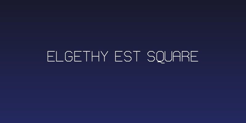 Elgethy Est Square Social Header