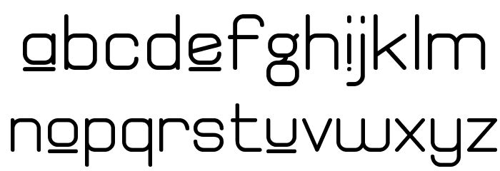 Elgethy Est Upper Bold Font LOWERCASE
