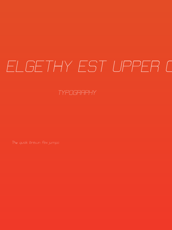 Elgethy Est Upper Oblique Poster