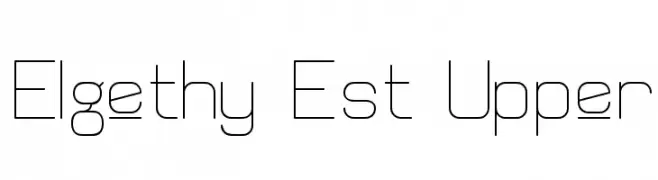 Elgethy Est Upper  Fuentes Gratis Descargar