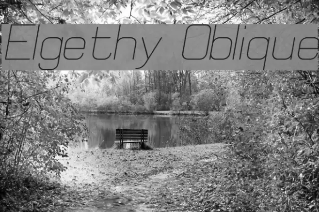 Elgethy Oblique  examples