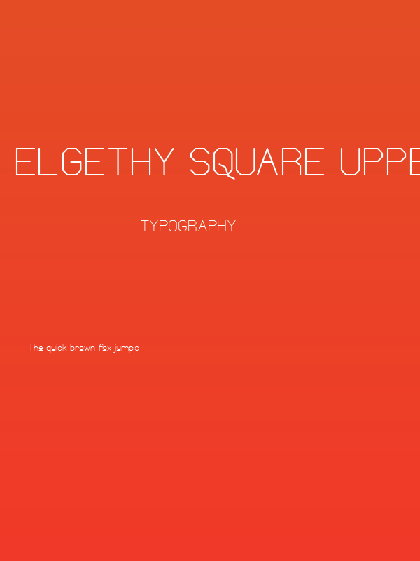 Elgethy Square Upper Poster
