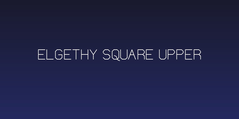 Elgethy Square Upper Social Header
