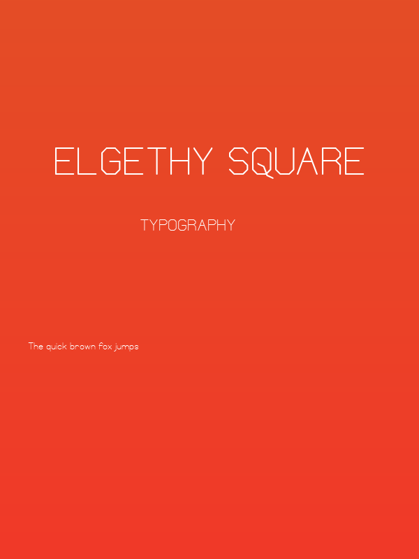 Elgethy Square Poster