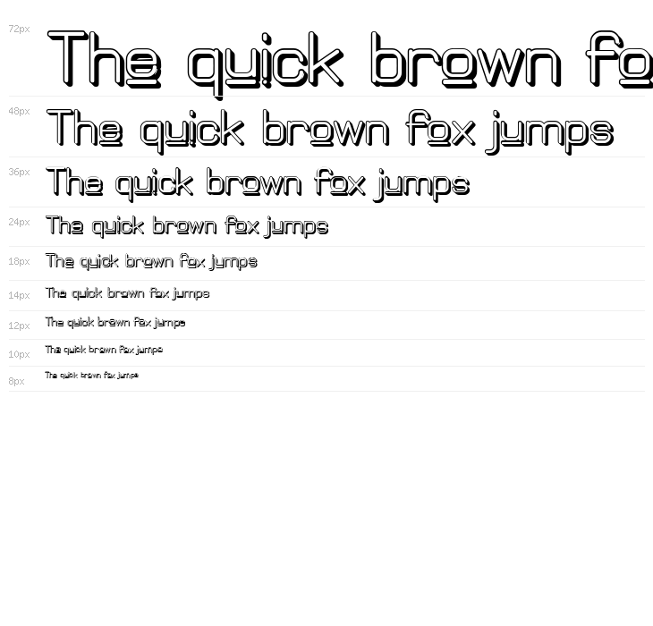 Elgethy Upper Bold Offset Waterfall