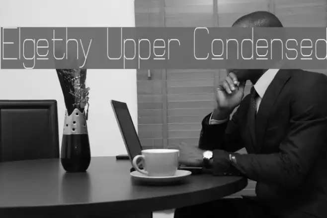 Elgethy Upper Condensed Example 3