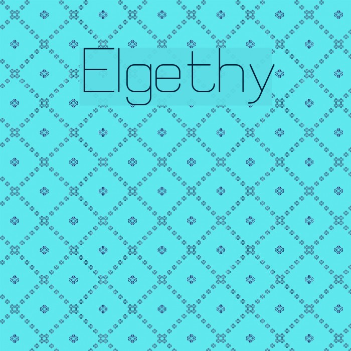 Elgethy Font examples