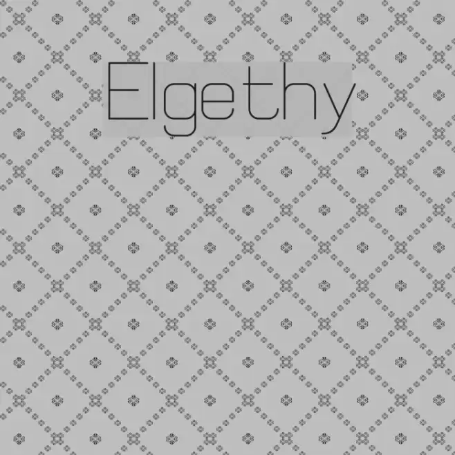 Elgethy Font examples