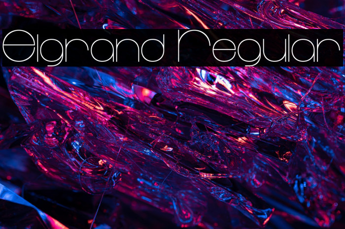 Elgrand Regular Example 2
