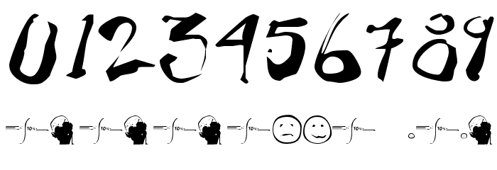 Eli 50b 1 Font OTHER CHARS