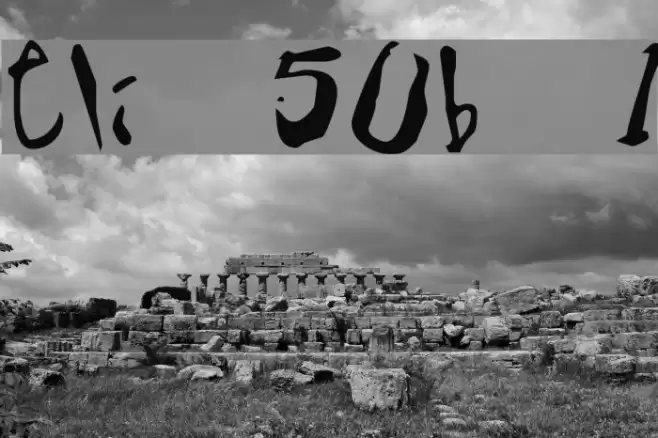 Eli 50b 1 Font examples