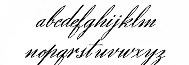 Eliensee Font LOWERCASE