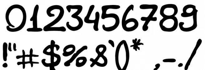 ElifSansHerif Font OTHER CHARS