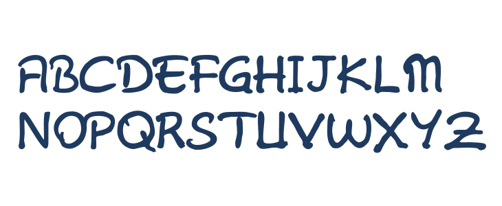 ElifSansHerif Uppercase