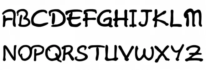 ElifSansHerif Font UPPERCASE