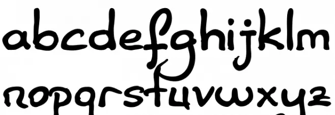 ElifSansHerif Font LOWERCASE