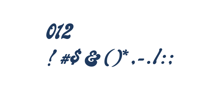 Elille Regular Other Characters