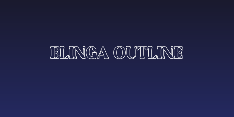 Elinga Outline Social Header