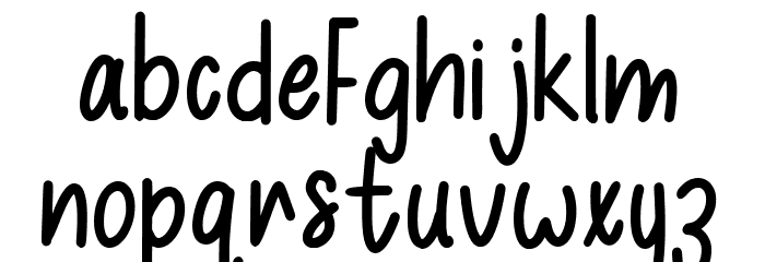 Elione Font LOWERCASE