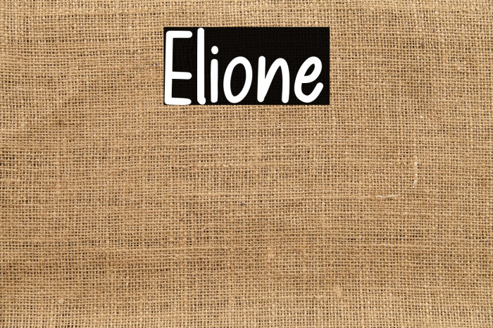 Elione Example 3