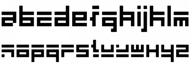 Eliot type フォント 小文字